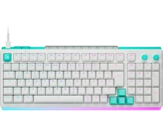 Mechaninė žaidimų klaviatūra Logitech G512 X 98, Tactile, US International, Balta