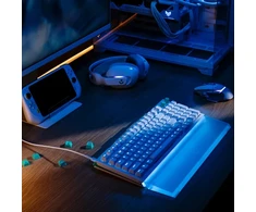 Mechaninė žaidimų klaviatūra Logitech G512 X 98, Tactile, US International, Balta