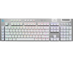 Belaidė mechaninė klaviatūra Logitech G915 X Lightspeed | US, TACTILE SWITCHES | Balta