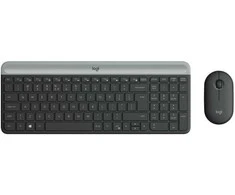 Logitech MK470 Slim Wireless Combo, belaidė klaviatūra ir pelė, US išdėstymas, Grafito spalvos
