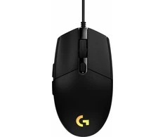 Pelė žaidimams Logitech G102 Lightsync, Juoda