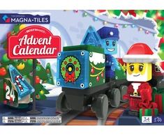 Advento kalendorius MAGNA-TILES microMAGS, 34 magnetinės detalės, 24 staigmenos