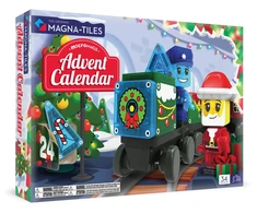 Advento kalendorius MAGNA-TILES microMAGS, 34 magnetinės detalės, 24 staigmenos