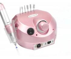 Manikiūro ir pedikiūro freza Lewer DM-202 Nail Drill, rožinės spalvos
