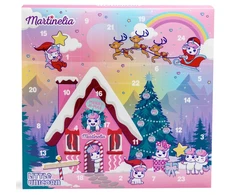 Martinelia Little Unicorn kosmetikos advento kalendorius vaikams, 24 dalių