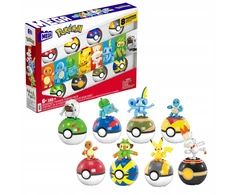 Mattel Mega Pokémon Beginner Trainer Team veiksmo figūrėlių rinkinys, 8 Pokémonai