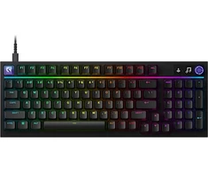 Mechaninė žaidimų klaviatūra Logitech G316 X 98, Tactile, English International, Juoda
