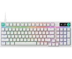 Mechaninė žaidimų klaviatūra Logitech G316 X 98, Tactile, English International, Balta