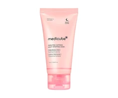 Medicube PDRN Pink Caffeine Night Wrapping Mask Naktinė nulupama veido kaukė su PDRN, 75 ml