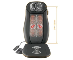 Medisana MCN Shiatsu masažinė sėdynė, juodos spalvos (88930)