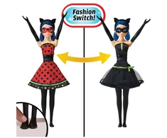 MIRACULOUS lėlė Hero Switch Ladybug Fashion Doll, 50419