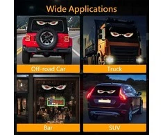 Mirksintis VELNIO AKYS LED skydelis automobiliams, sunkvežimiams, sedanams, visureigių priekinio stiklo langams