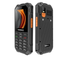 Mobilusis telefonas MyPhone Hammer 6 LTE, 2,4", 48MB, 240x320 px, juodas