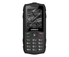 Mobilusis telefonas MyPhone Hammer Rock, 2,4", 32MB, 240x320 px, juodas