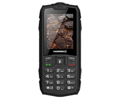 Mobilusis telefonas MyPhone Hammer Rock LTE, 2,4", 48/128MB, juodas