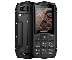Mobilusis telefonas MyPhone Hammer Rock LTE, 2,4", 48/128MB, juodas