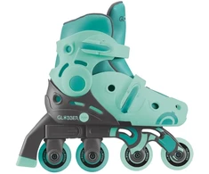 Mokomieji riedučiai Globber Learning Skates 2in1, S/M 30-33, 5+ m., mėtiniai