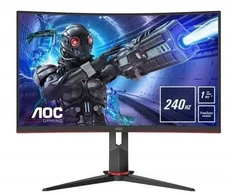 Monitorius AOC C32G2ZE, 31.5", VA, 1920x1080, 16:9, 240 Hz, 1 ms, 300 cd/m²