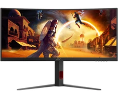 Žaidimų monitorius AOC CU34G4 / Curved / Fast VA | UWQHD | 21:9 | 180 Hz | 1 ms | 3440 x 1440 pikselių | 300 cd/m²