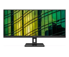 Monitorius AOC U34E2M – 34 colių | VA | WQHD | 21:9 | 100 Hz | 3440 x 1440 pikselių | juodos spalvos
