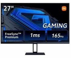 Monitorius Xiaomi  G27i / 27 col. / IPS 1920 x 1080 / 1 ms / 250 cd/m² / 165 Hz / HDMI 2.0x1 / Juodas