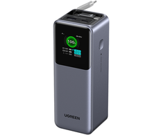 Nešiojama baterija UGREEN Nexode Power Bank, 165W, 20,000 mAh, su įtraukiamu kabeliu