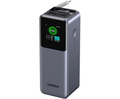 Nešiojama baterija UGREEN Nexode Power Bank, 165W, 20,000 mAh, su įtraukiamu kabeliu