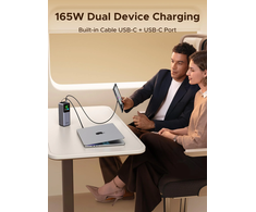 Nešiojama baterija UGREEN Nexode Power Bank, 165W, 20,000 mAh, su įtraukiamu kabeliu