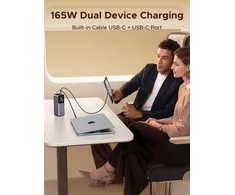 Nešiojama baterija UGREEN Nexode Power Bank, 165W, 20,000 mAh, su įtraukiamu kabeliu