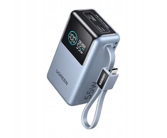 Nešiojama baterija UGREEN PB727 10000mAh, 55W, USB-C + USB-A, greitasis įkrovimas