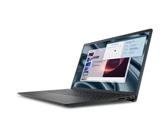Nešiojamas kompiuteris Dell Pro 15 Essential PV15255 su AMD Ryzen 5 7520U, 8 GB RAM, 512 GB SSD, 15,6" FHD ekranu, WLAN + Bluetooth, US klaviatūra ir Windows 11 Pro.