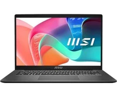 Nešiojamas kompiuteris MSI Modern 14 F13MG, 14" FHD, i5-1334U, 16GB DDR4, 512GB SSD, Intel Iris Xe, Windows 11 Home, platinos pilkos spalvos
