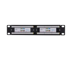 Netrack 10″ 12 jungčių Cat 6 UTP sujungimo skydelis (104-16)