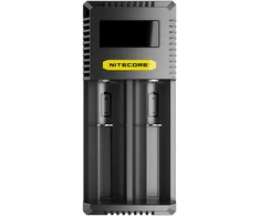 Nitecore Ci2 išmanusis dviejų lizdų USB-C baterijų įkroviklis, iki 3000 mA