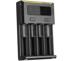 Nitecore NEW i4 išmanusis keturių lizdų baterijų įkroviklis, 1500 mA