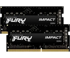 Operatyvioji atmintis (RAM) Kingston Fury Impact, 32GB (16GB 2G x 64-Bit x 2 vnt.) | KF432S20IBK2/32