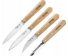 Peilių rinkinys Opinel Natural, 4 vnt. (001300)