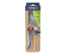 Opinel sekatorius kombinuota buko ir mėlyno plastiko rankena