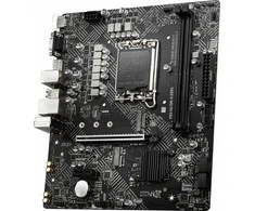 Pagrindinė plokštė MSI PRO H610M-G DDR4/LGA1700/MicroATX/Atminties lizdai 2/1xPCI-Express 3.0 1x/1xPCI-Express 4.0 16x/1xM.2/1x15pin D-sub/1xHDMI/1xDisplayPort/2xAudio-In/1xAudio-Out/4xUSB 2.0/2xUSB 3.2/1xPS/2/1xRJ45
