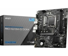 Pagrindinė plokštė MSI PRO H610M-G DDR4/LGA1700/MicroATX/Atminties lizdai 2/1xPCI-Express 3.0 1x/1xPCI-Express 4.0 16x/1xM.2/1x15pin D-sub/1xHDMI/1xDisplayPort/2xAudio-In/1xAudio-Out/4xUSB 2.0/2xUSB 3.2/1xPS/2/1xRJ45