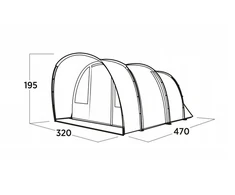 Palapinė Easy Camp Skarvan 5 120497