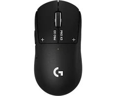 Belaidė žaidimų pelė Logitech Superstrike X3, Juoda