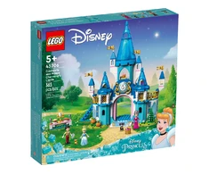 Disney Princess LEGO® ǀ Disney Pelenės ir Žavingojo princo pilis 43206 konstravimo rinkinys (365 dalys) Rinkinys 43206