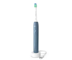 „Philips“ Sonicare 2100 Įkraunamas dantų šepetėlis, tamsiai mėlynos spalvos | HX4021/04