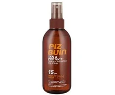 Įdegį skatinantis apsauginis purškiklis Piz Buin Tan And Protect Tan Accelerating Oil Spray, SPF 15, 150 ml