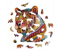 PuzzleOK Medinė dėlionė 73 vnt. - Tigras