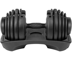 Rebel Active Reguliuojamo svorio ketaus hantelis, 24 kg