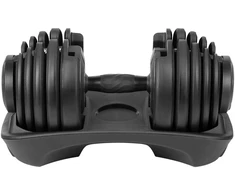 Reguliuojamo svorio ketaus hantelis Rebel Active RBA-2303, 24 kg