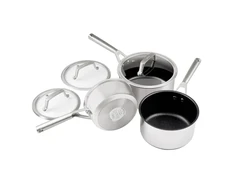 Nelimpančių puodų rinkinys Ninja Foodi ZEROSTICK, 3 vnt., su dangčiais
