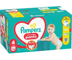 Sauskelnės - kelnaitės Pampers Pants 4 Dydis, 9-15kg, 108 vnt.